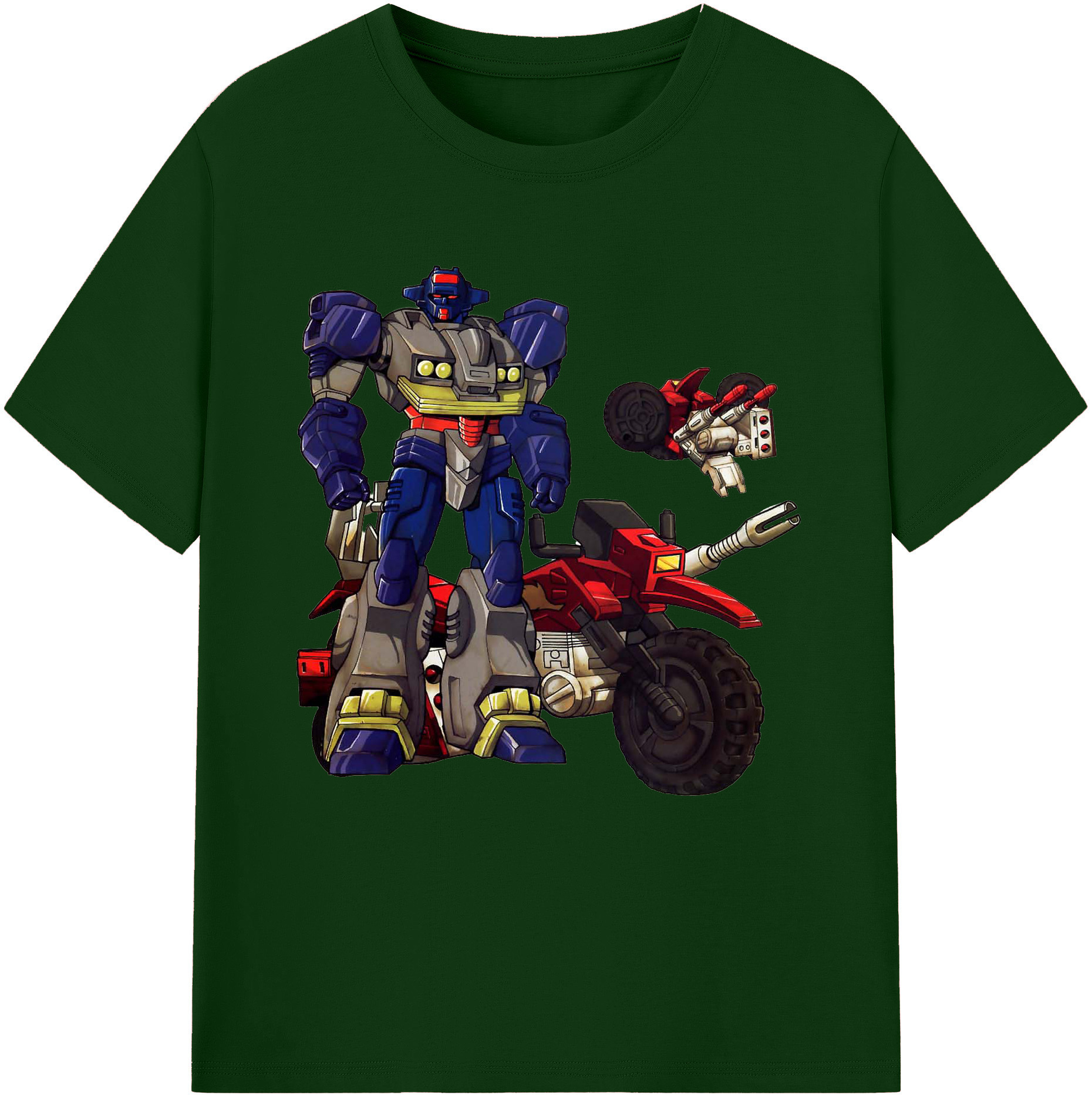 （画像用）  綿100％半袖Tシャツ（フロントプリント）